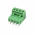 4 Pin Combicon Connector Male and Female Set Close 5.08mm